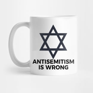 Antisemitism Is Wrong Mug